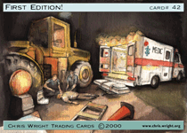paramedic artwork ambulance construction scene disaster